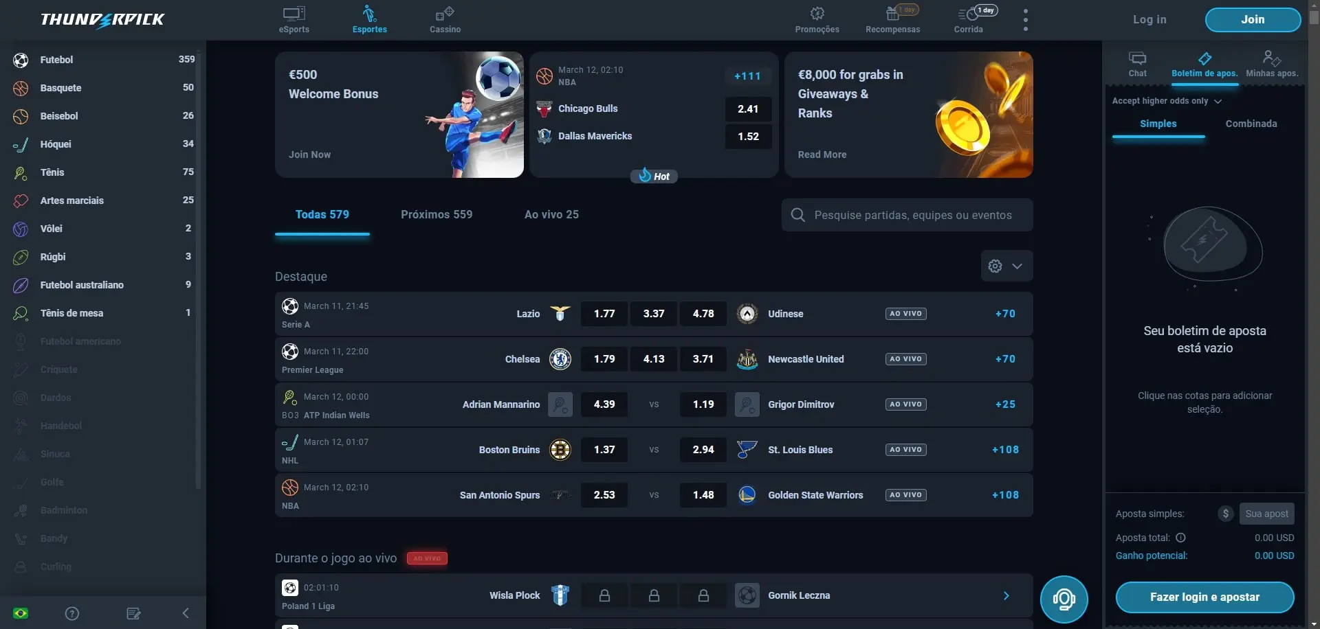 Thunderpick Revisão